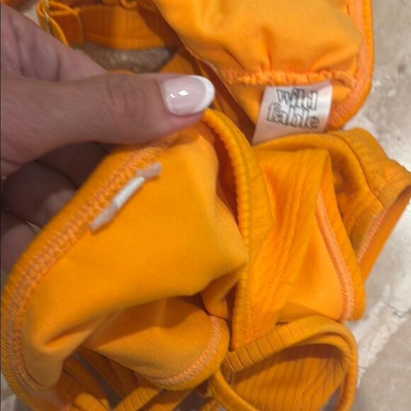 Wild Fable size XXS Vibrant Orange Bikini Set - Picture 4 of 4